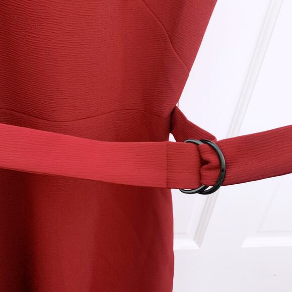 Sandro Emel Belted A-Line Mini Dress - Picture 6 of 12